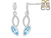 Blue Topaz Earring BTZ-RDE-70.