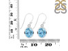 Blue Topaz Earring BTZ-RDE-708.