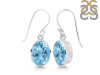 Blue Topaz Earring BTZ-RDE-709.