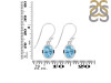 Blue Topaz Earring BTZ-RDE-713.