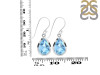 Blue Topaz Earring BTZ-RDE-725.