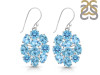Blue Topaz Earring BTZ-RDE-787.