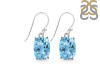 Blue Topaz Earring BTZ-RDE-978.