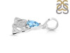 Blue Topaz Triquetra Pendant BTZ-RDEP-892.