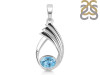 Blue Topaz Pendant BTZ-RDP-131.
