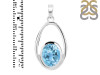 Blue Topaz Pendant BTZ-RDP-140.