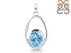 Blue Topaz Pendant BTZ-RDP-140.