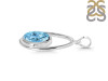 Blue Topaz Pendant BTZ-RDP-140.