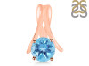 Blue Topaz Pendant BTZ-RDP-213.