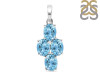 Blue Topaz Pendant BTZ-RDP-379.