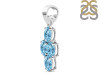 Blue Topaz Pendant BTZ-RDP-379.