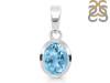 Blue Topaz Pendant BTZ-RDP-380.
