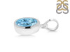 Blue Topaz Pendant BTZ-RDP-380.