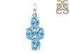 Blue Topaz Pendant BTZ-RDP-383.