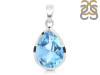 Blue Topaz Pendant BTZ-RDP-454.