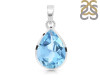 Blue Topaz Pendant BTZ-RDP-455.