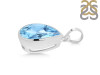 Blue Topaz Pendant BTZ-RDP-455.
