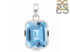 Blue Topaz Pendant BTZ-RDP-461.