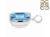 Blue Topaz Pendant BTZ-RDP-461.