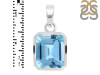 Blue Topaz Pendant BTZ-RDP-462.