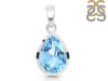 Blue Topaz Pendant BTZ-RDP-463.