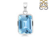 Blue Topaz Pendant BTZ-RDP-465.