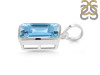 Blue Topaz Pendant BTZ-RDP-465.