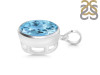 Blue Topaz Pendant BTZ-RDP-466.