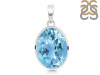 Blue Topaz Pendant BTZ-RDP-467.