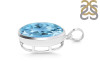 Blue Topaz Pendant BTZ-RDP-467.
