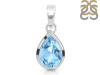 Blue Topaz Pendant BTZ-RDP-468.