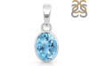 Blue Topaz Pendant BTZ-RDP-469.