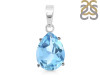 Blue Topaz Pendant BTZ-RDP-481.