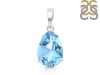 Blue Topaz Pendant BTZ-RDP-483.
