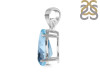Blue Topaz Pendant BTZ-RDP-483.