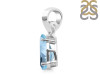 Blue Topaz Pendant BTZ-RDP-484.