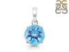 Blue Topaz Pendant BTZ-RDP-485.