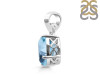 Blue Topaz Pendant BTZ-RDP-485.