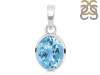 Blue Topaz Pendant BTZ-RDP-734.