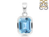 Blue Topaz Pendant BTZ-RDP-738.