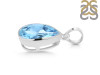 Blue Topaz Pendant BTZ-RDP-790.
