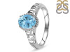 Blue Topaz Ring BTZ-RDR-1.