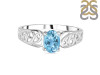 Blue Topaz Ring BTZ-RDR-10.