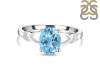 Blue Topaz Ring BTZ-RDR-14.