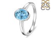 Blue Topaz Ring BTZ-RDR-1883.