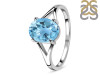 Blue Topaz Ring BTZ-RDR-1908.