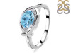 Blue Topaz Ring BTZ-RDR-23.
