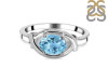 Blue Topaz Ring BTZ-RDR-23.