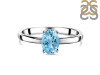 Blue Topaz Ring BTZ-RDR-242.