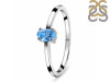 Swiss Blue Topaz Ring SBTZ-RDR-2459.